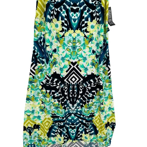 NY&C Halter Dress NWT‎ Womens Size Medium Belted Coquette Feminine Fairy - Picture 7 of 13